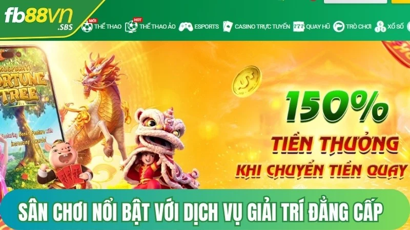 Nhà cái FB88 rất uy tín và nổi bật với dịch vụ giải trí vượt trội