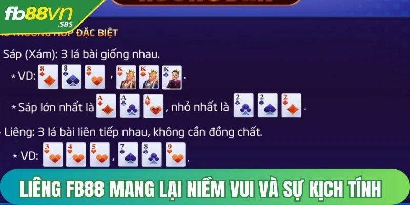 Liêng FB88 mang lại niềm vui và sự kịch tính