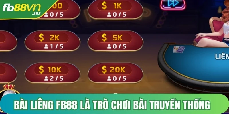 Bài Liêng FB88 là một trò chơi bài truyền thống phổ biến