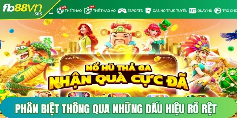 Phân biệt các web FB88 giả mạo thông qua những dấu hiệu rõ rệt